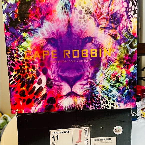 Cape Robbin Baby Pink Thigh High Campi Platform Boots - Size 11 - Picture 2 of 14